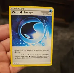 Pokemon Card TCG: Wash Water Energy 165/185 - Vivid Voltage - Image 1