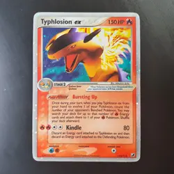 Typhlosion ex 110/115 Holo Rare EX Unseen Forces Pokemon Card - Image 1