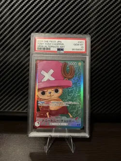 One Piece Two Legends Tony Chopper Leader #OP08-001 Japanese Alt Art PSA 10 Card - Image 1