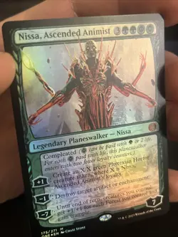 Nissa, Ascended Animist #175 Foil Phyrexia: All Will Be One NM MTG - Image 2