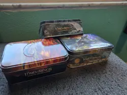 MTG LOTR Tales of Middle Earth Collectible Storage Tins / Deck Boxes EMPTY Set 3 - Image 2