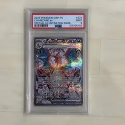 118714333 Charizard ex 2023 Pokemon SV Obsidian Flames - OBF EN #223 PSA 9 - Image 1
