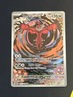Yveltal 205/182 Paradox Rift Pokemon TCG English Illustration Rare - Image 1