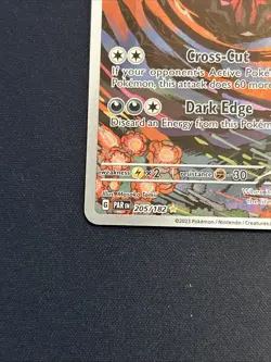 Yveltal 205/182 Paradox Rift Pokemon TCG English Illustration Rare - Image 5