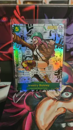 Jewelry Bonney OP12-118 SEC 'MANGA' Rare - Legacy of the Master - One Piece Eng - Image 1