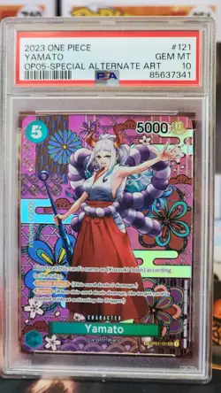 Yamato SP OP05-121 SEC - Awakening Of The New Era - One Piece English PSA 10 - Image 1