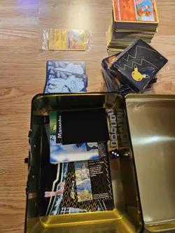Bundle Of 250 PLUS Pokemon Cards, Tin, Etc - Including ASH'S PIKACHU Promo SM108 - Image 2