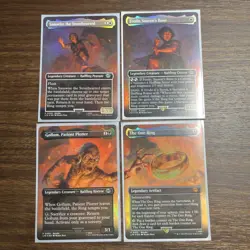 Magic: The Gathering LOTR Tales Of Middle Earth Gift Bundle Promo Cards Lot - Image 1