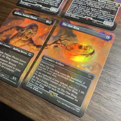 Magic: The Gathering LOTR Tales Of Middle Earth Gift Bundle Promo Cards Lot - Image 5