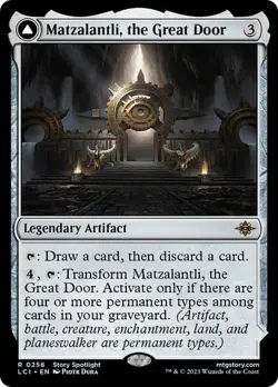 NM Matzalantli, the Great Door, MTG, LCI, Magic the Gathering, 256 - Image 1