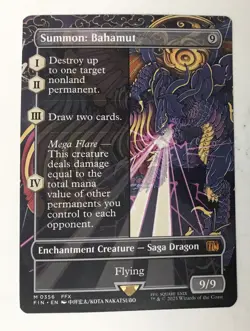 Summon: Bahamut (Borderless) Final Fantasy Regular - Image 1