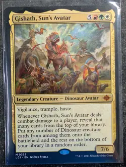 Gishath, Sun's Avatar - The Lost Caverns Of Ixalan (MTG) - Image 1