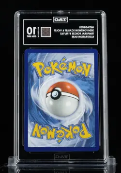 Pokemon Metagross 178/162 SV05 Temporal Forces Illustration Rare Holo TAG 10 #02 - Image 2
