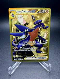 Pokemon TCG Cynthia’s Garchomp ex 241/182 SV10: Destined Rivals Hyper Rare NM - Image 1