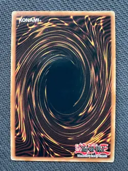 Yugioh Dark Hole Unlimited Edition Super Rare LOB-052 NM - Image 2