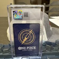SLAB ERROR!!!-One Piece Kalifa Alt Art Parallel Holo CGC Gem mint 10 OP03-060 - Image 2