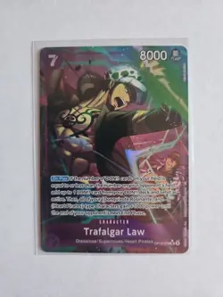 Trafalgar Law SR Alternate Art OP12-073 Legacy of the Master One Piece ENGLISH - Image 1