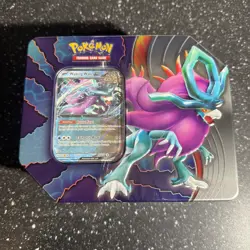 Pokemon Cards Paradox Destinies Tin Walking Wake EX W/ 5 Booster Packs Sealed - Image 1