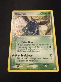 Pokemon Card - Heracross 7/101 - EX Hidden Legends - Holo - Image 1