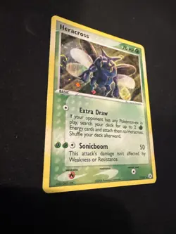 Pokemon Card - Heracross 7/101 - EX Hidden Legends - Holo - Image 3