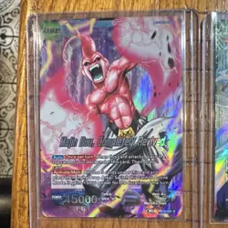 Bandai Dragon Ball Super BT3 Holo 4 Card Lot Majin Buu Vegito Vegeta Android 13 - Image 1