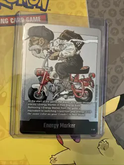 Master Roshi E-58 Silver Energy Marker Dragon Ball Manga Booster Card Fusion - Image 1