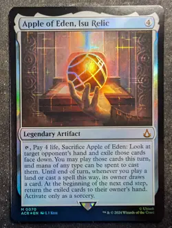 Apple of Eden, Isu Relic - Foil - UB: Assassin's Creed (MTG) - Image 1