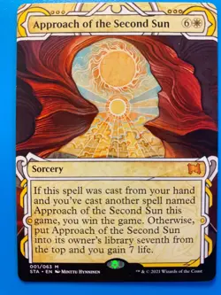 MTG 1x Approach of the Second Sun # 1 Strixhaven: Mystical Archive Magic x1 NM - Image 1