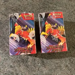 Pokemon TCG 2x Scarlet & Violet Destined Rivals Half Booster Box | NEW | SEALED - Image 2