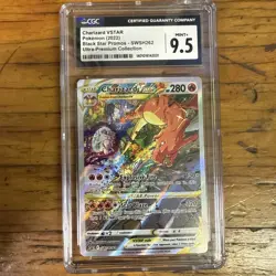 Charizard VSTAR Pokemon SWSH262 Black Star Promos Holo 2022 CGC 9.5 Gem Mint - Image 1