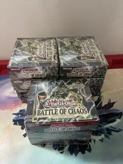 11 SEALED Yugioh Battle Of Chaos Booster Boxes 1st Edition - Image 1
