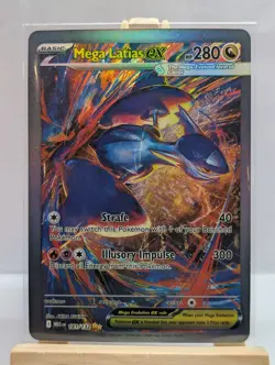 Custom Fan Art Mega Latias EX High Quality Custom Card Foil Finish Full Art - Image 2