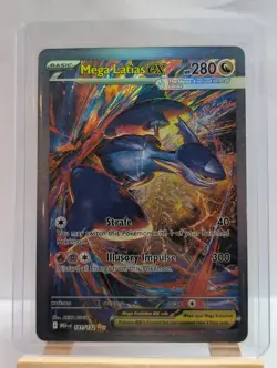 Custom Fan Art Mega Latias EX High Quality Custom Card Foil Finish Full Art - Image 3