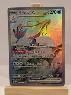 Custom Fan Art Milotic EX High Quality Custom Card Foil Finish - Image 1