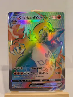 Custom Fan Art Charizard Vmax Gigantamax High Quality Custom Card Foil Finish - Image 2