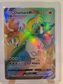 Custom Fan Art Charizard Vmax Gigantamax High Quality Custom Card Foil Finish - Image 3
