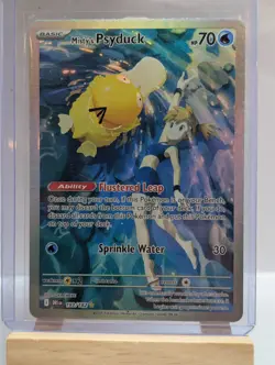 Custom Fan Art Misty's Psyduck High Quality Custom Card Foil Finish - Image 3