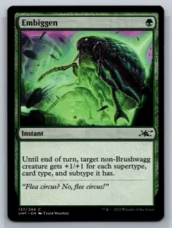 MTG Unfinity Embiggen 137 Regular Common - Image 1