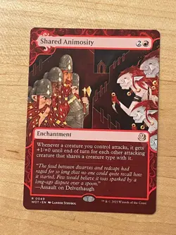 MTG NM Shared Animosity [Wilds of Eldraine Enchanting Tales] - Image 1