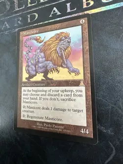 Magic The Gathering MTG Masticore Urza's Destiny Regular Rare LP - Image 2