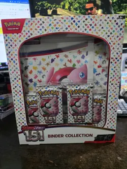 Nintendo Pokemon TCG Scarlet & Violet - 151 Binder Collection - 4 Packs 820650853142 - Image 1