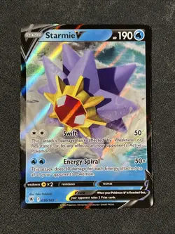 Starmie V 30/189 Holo Ultra Rare Pokemon TCG Astral Radiance - Image 1