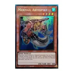 Yu-Gi-Oh! Mermail Abysspike (PCR) - Quarter Century Stampede - Image 1