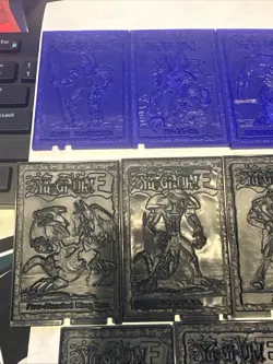 YU-GI-OH 1996 Kazuki Takahashi PLASTIC TRADING CARD lot of 17 Vintage - Image 2