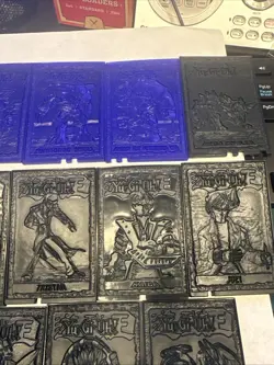 YU-GI-OH 1996 Kazuki Takahashi PLASTIC TRADING CARD lot of 17 Vintage - Image 3
