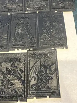 YU-GI-OH 1996 Kazuki Takahashi PLASTIC TRADING CARD lot of 17 Vintage - Image 4