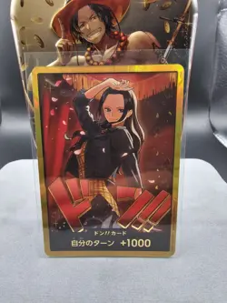 DON!! Nico Robin GOLD EB03Japanese ONE PIECE Card HeroinesEdition - NM - Image 1
