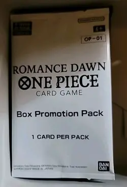 One Piece Card Game 5x Booster Packs Bundle OP-01 OP-02 OP-03 + Box Promo Pack - Image 4
