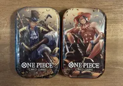 One Piece TCG Card Game - Mini Tin Vol.2 English OP 13 + Promo Pack (Qty 2) - Image 1