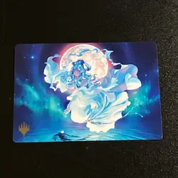 Yue The Moon Spirit Art Card Gold Stamp Avatar The Last Airbender - Image 1